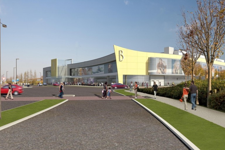 Yellow Mall, Blanchardstown Town Centre, Dublin